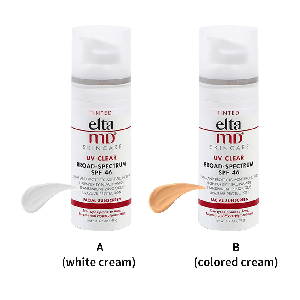 UV Clear SPF 46 Tinted Broad-Spectrum Facial Sunscreen Daily Makeup Broad Spectrum SPF 46 Facial Sunscreen Cream Fit For Elta MD