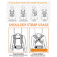 Baby Carrier, Omni 360 All Carry Positions Baby Carrier with Cool Air Mesh, Midnight Blue