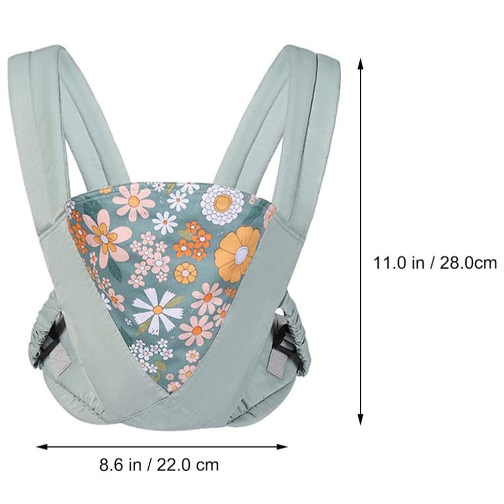 Yadala Baby Carrier, Ergonomic Blue Baby Carrier Wrap, 4-in-1 Front and Back Backpack up to 40 lbs