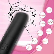 Rechargeable Bullet Head Jumping Egg Mini Multi Frequency Vibrating Massage Stick Appliance For Couples of Men and Women