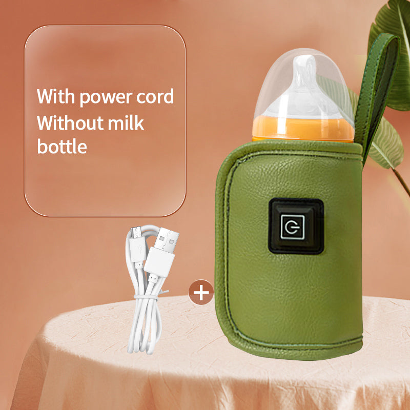 Baby Bottle Warmers Portable Travel USB Insulation Warmer Bag Infant Feeding Milk Bottle Heated Baby Accessories chauffe biberon