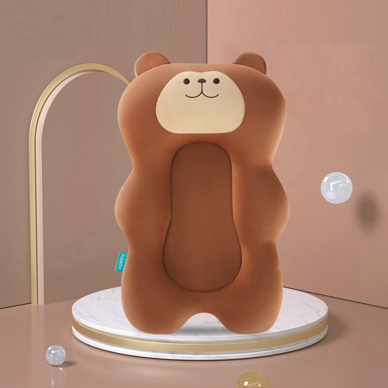 Baby Shower Bath Tub Pad Non-Slip Bathtub Mat Newborn Safety Nursing Security Bath Support Soft Comfort Body Cushion Mat Pillow