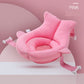 Baby Shower Bath Tub Pad Non-Slip Bathtub Mat Newborn Safety Nursing Security Bath Support Soft Comfort Body Cushion Mat Pillow
