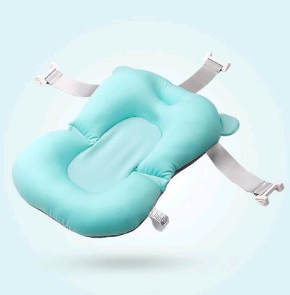 Baby Shower Bath Tub Pad Non-Slip Bathtub Mat Newborn Safety Nursing Security Bath Support Soft Comfort Body Cushion Mat Pillow