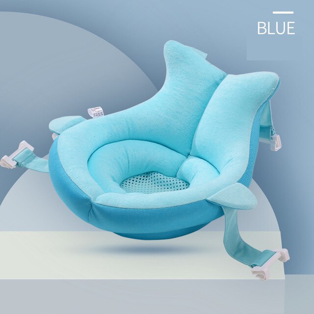 Baby Shower Bath Tub Pad Non-Slip Bathtub Mat Newborn Safety Nursing Security Bath Support Soft Comfort Body Cushion Mat Pillow