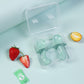 Baby Tableware Box Portable Flip Cover Type Cutlery Case Kitchen Children Utensils Dinnerware Bag Dinner Set Dropshipping