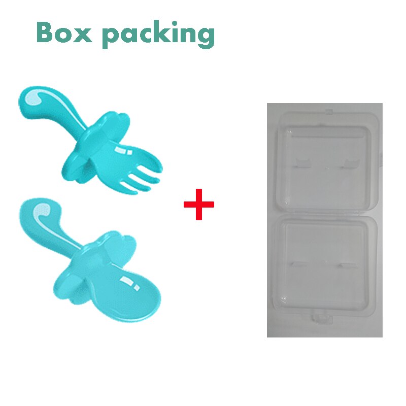 Baby Tableware Box Portable Flip Cover Type Cutlery Case Kitchen Children Utensils Dinnerware Bag Dinner Set Dropshipping