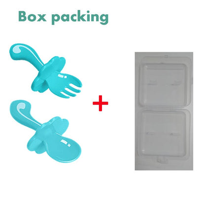 Baby Tableware Box Portable Flip Cover Type Cutlery Case Kitchen Children Utensils Dinnerware Bag Dinner Set Dropshipping