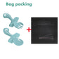 Baby Tableware Box Portable Flip Cover Type Cutlery Case Kitchen Children Utensils Dinnerware Bag Dinner Set Dropshipping