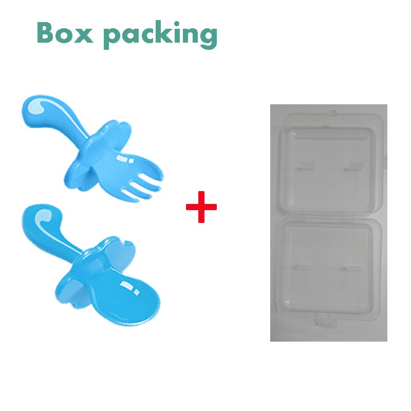 Baby Tableware Box Portable Flip Cover Type Cutlery Case Kitchen Children Utensils Dinnerware Bag Dinner Set Dropshipping