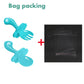 Baby Tableware Box Portable Flip Cover Type Cutlery Case Kitchen Children Utensils Dinnerware Bag Dinner Set Dropshipping