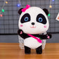 BabyBus Panda Plush Baby Bus Toys Kiki Miu Miu Panda Plushie Cartoon Animal Stuffed Dolls Toy Children Girls Birthday Gift