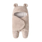 Cute Newborn Baby Boys Girls Blankets Plush Swaddle Wrap Ultra-Soft Fluffy Fleece Sleeping Bag Cotton Soft Bedding Baby Stuff