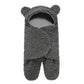Cute Newborn Baby Boys Girls Blankets Plush Swaddle Wrap Ultra-Soft Fluffy Fleece Sleeping Bag Cotton Soft Bedding Baby Stuff