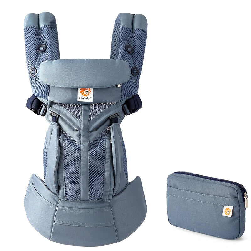 Egobaby Ergonomic Baby Carrier Infant Kid Sling Back Front Facing Kangaroo Wrap for Travel 0-36 Months