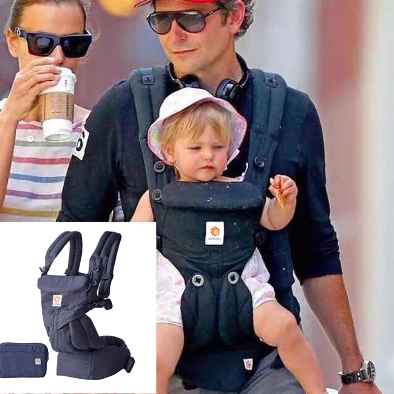 Egobaby Ergonomic Baby Carrier Infant Kid Sling Back Front Facing Kangaroo Wrap for Travel 0-36 Months