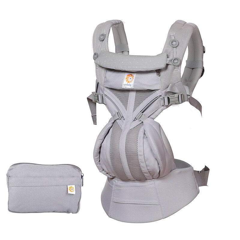 Egobaby Ergonomic Baby Carrier Infant Kid Sling Back Front Facing Kangaroo Wrap for Travel 0-36 Months