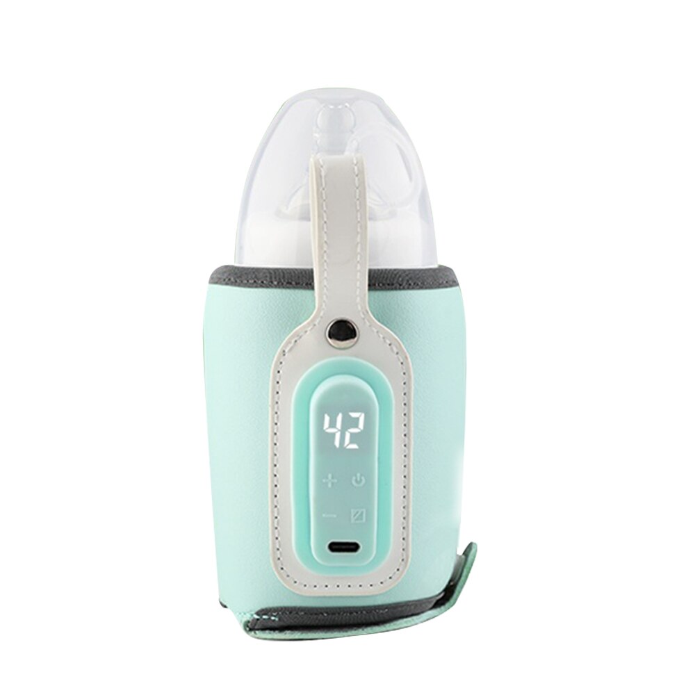 Portable USB Milk Water Warmer Travel Stroller Insulated Bag Baby Nursing Bottle Heater Low Current Heating Heating Safety