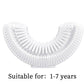 Smart Children Electric Toothbrush Ultrasonic Teeth Toothbrush Cartoon Pattern Kids Soft Silicone Xaomi U 360 Degree Brush Gift