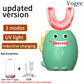 Smart Children Electric Toothbrush Ultrasonic Teeth Toothbrush Cartoon Pattern Kids Soft Silicone Xaomi U 360 Degree Brush Gift