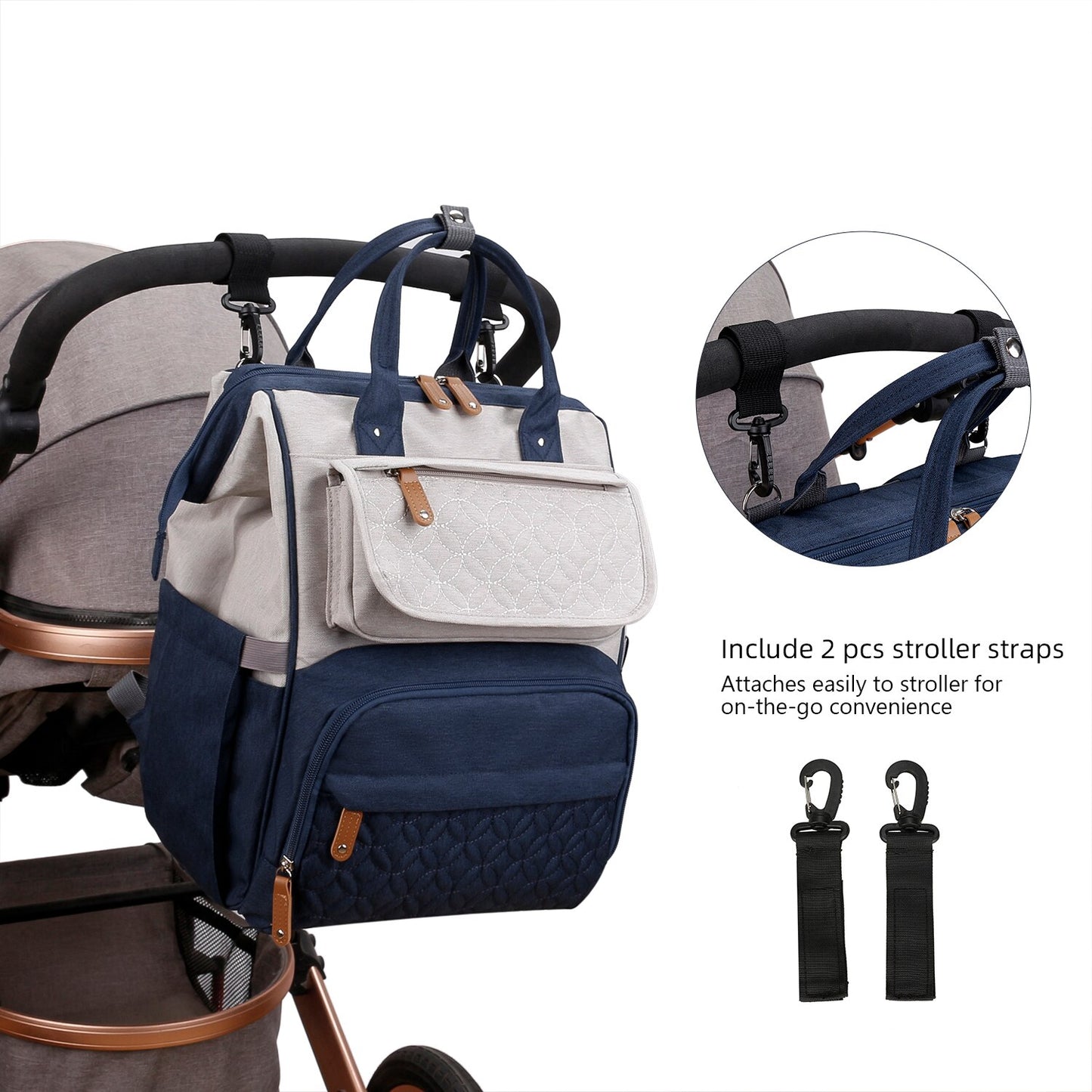 Waterproof Outdoor Travel Diaper Bags Nappy Backpack Bag Mummy Large Capacity Bag Mom Baby Multi-function For Baby Care
