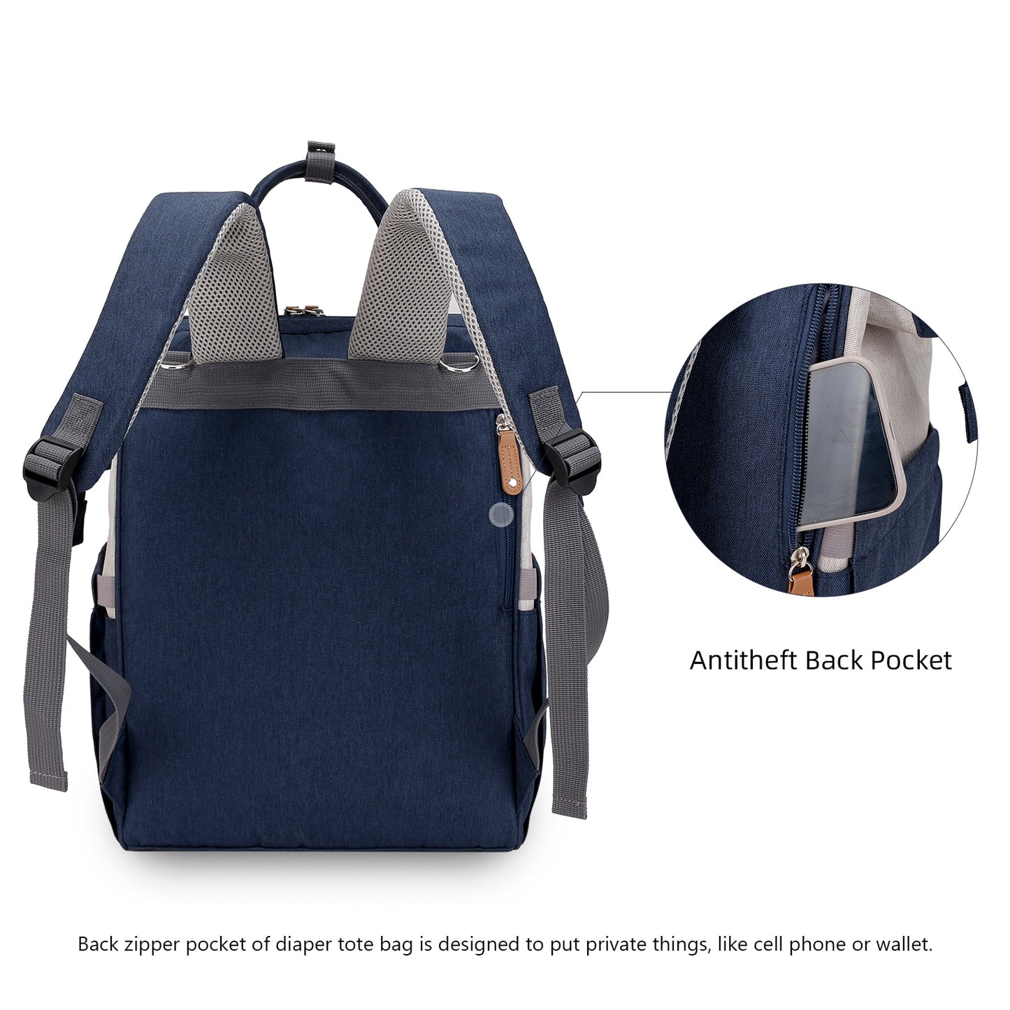 Waterproof Outdoor Travel Diaper Bags Nappy Backpack Bag Mummy Large Capacity Bag Mom Baby Multi-function For Baby Care