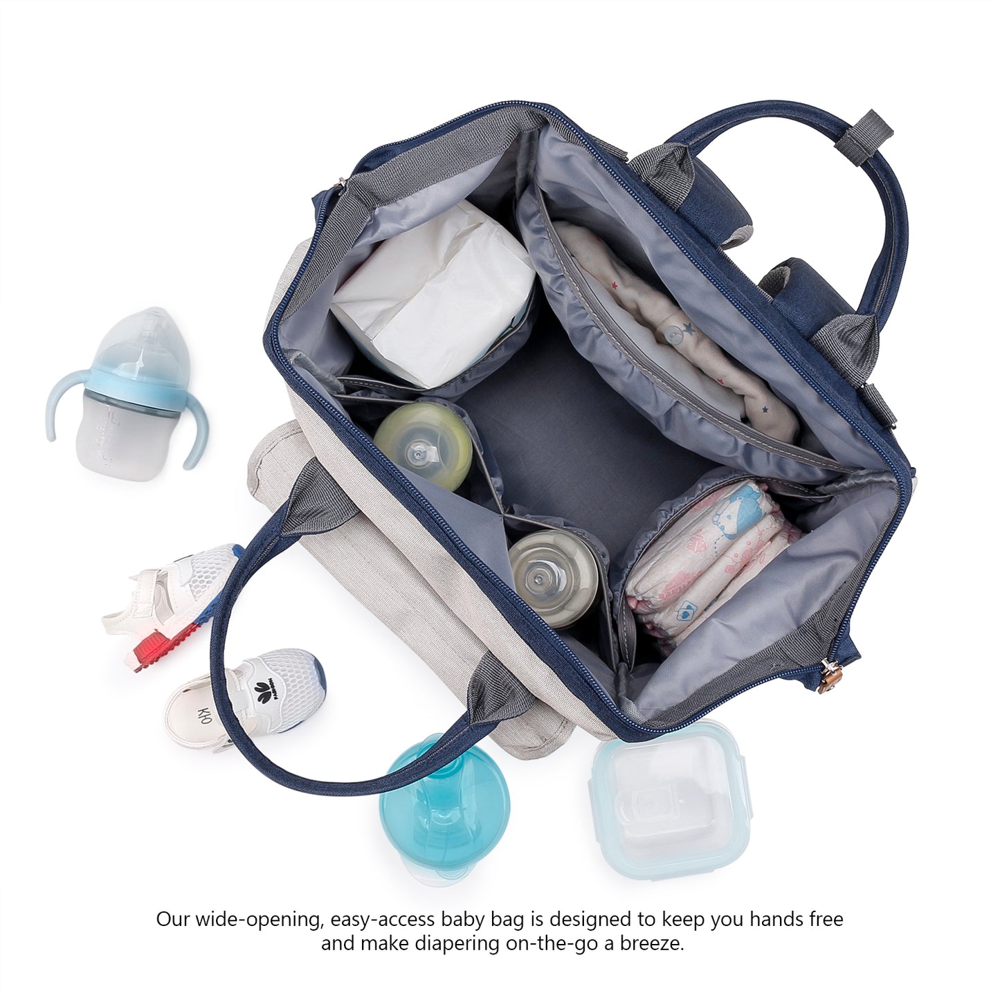 Waterproof Outdoor Travel Diaper Bags Nappy Backpack Bag Mummy Large Capacity Bag Mom Baby Multi-function For Baby Care