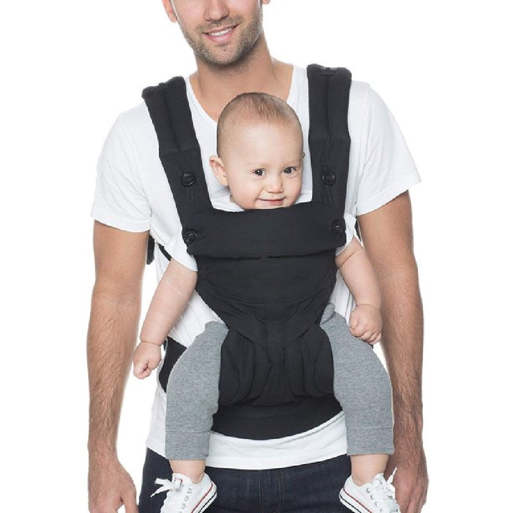 Baby Carrier, OMNI 360 All-in-One Ergonomic Baby Carrier-Black