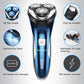 SweetLF Electric Razor for Men, IPX7 Waterproof Wet and Dry Electric Shaver with Pop-up Trimmer, Blue