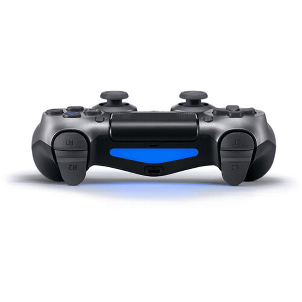 Wireless Controller Compatible with PS4/ Slim/Pro, Vibration Game Controller- Steel black