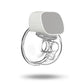 Yadala Wearable Breast Pump - Electric Hands-Free Portable Breastfeeding Breastpump, Spill-Proof Ultra-Quiet Pain Free Breast Pump,（Grey）
