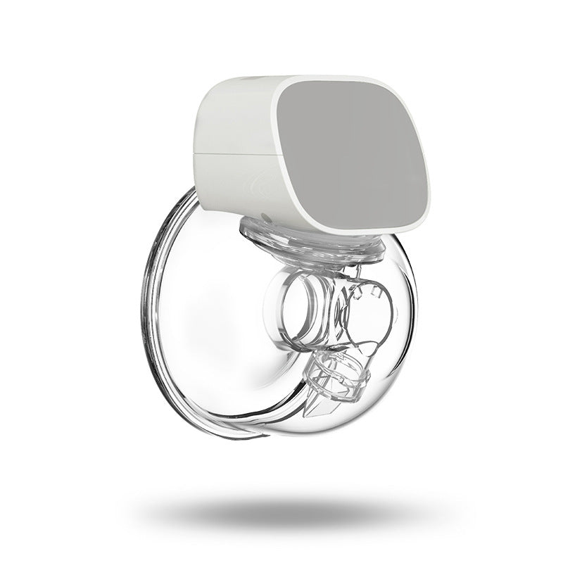 Yadala Wearable Breast Pump - Electric Hands-Free Portable Breastfeeding Breastpump, Spill-Proof Ultra-Quiet Pain Free Breast Pump,（Grey）