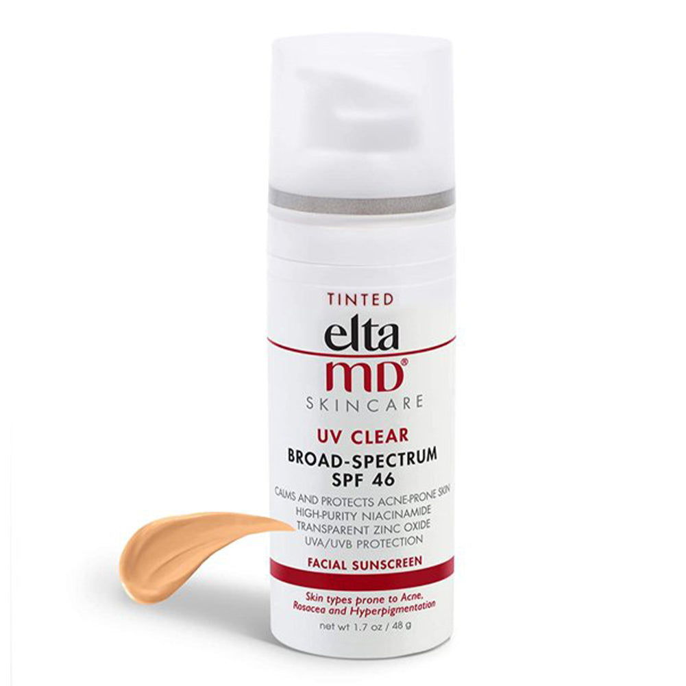 UV Clear SPF 46 Tinted Broad-Spectrum Facial Sunscreen Daily Makeup Broad Spectrum SPF 46 Facial Sunscreen Cream Fit For Elta MD