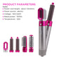 5 in 1 Hair Blower Brush with Hair Volumizer, Hot Air Brush, Scalp Massager, Curler and Straightener
