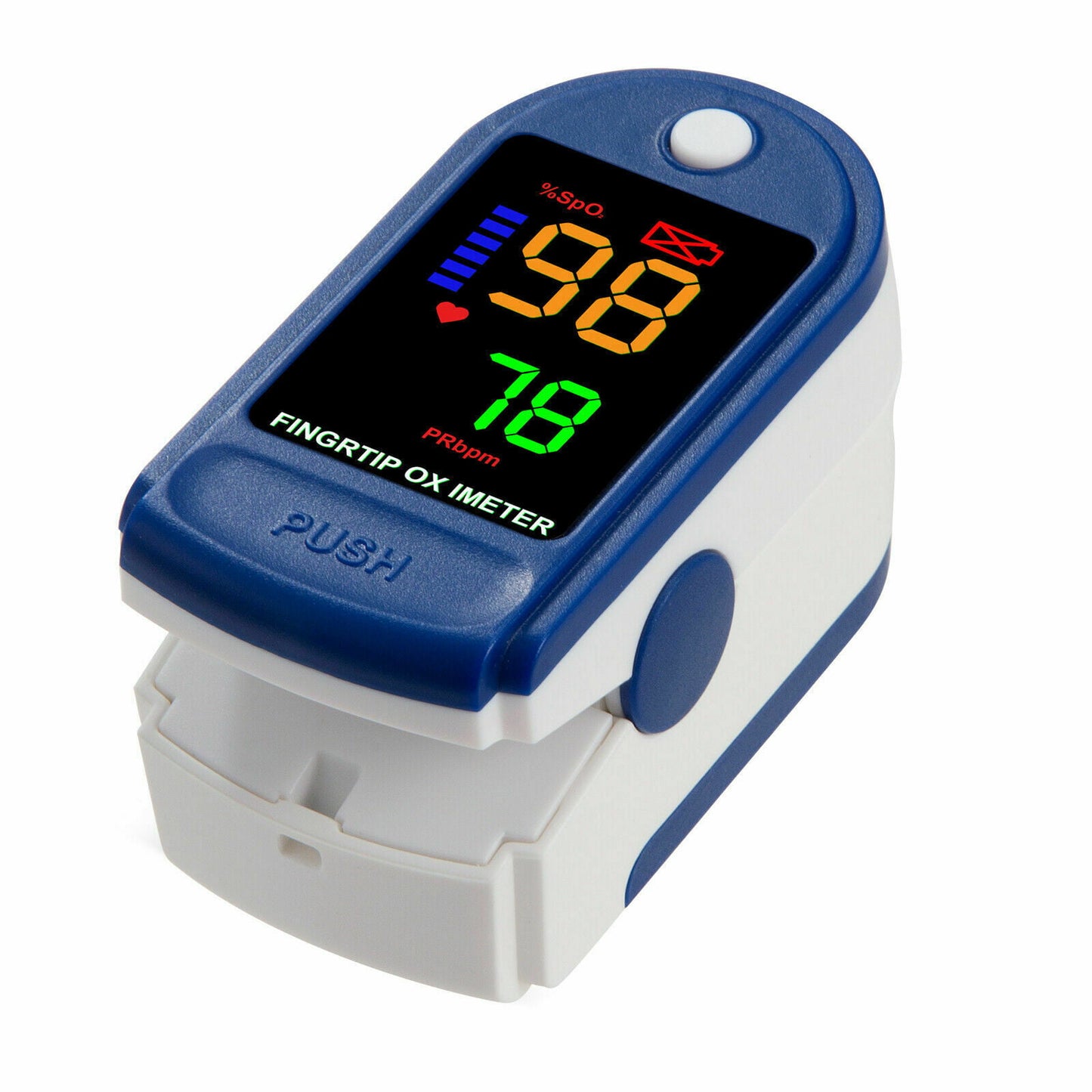 Finger Tip Pulse Oximeter Meter, SpO2 Heart Rate Pulse Oximeter Monitor Blood Oxygen Saturation