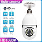 Light Bulb Camera, 2 Pack 5G Wireless WiFi Security Camera 1080p,WiFi Smart 360 Surveillance Camera for Indoor and Outdoor, Light Socket Camera with Real-time Motion Detection,Night Vision