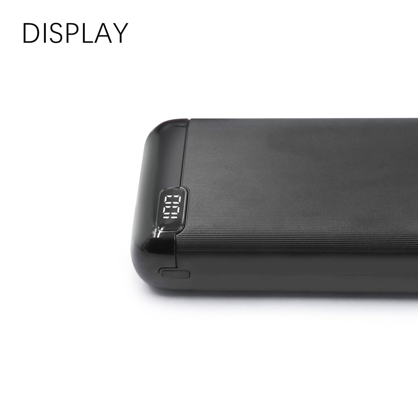 Golego 20000mAh Fast Charging Portable Digital Display Power Bank Multi-U Port Output, Universal , White