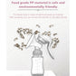 Yadala Manual Breast Pump, Portable Manual Postpartum Breast Pump Breastfeeding, Baby Feeding Pumps & Accessories, White