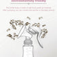 Yadala Manual Breast Pump, Portable Manual Postpartum Breast Pump Breastfeeding, Baby Feeding Pumps & Accessories, White