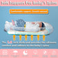 YADALA Baby Lounger Floral Nest Cotton Newborn Bassinet Infant Portable Crib Nests Pillow for Travel Snuggle Bed Sleep