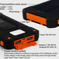 Golego Power Bank Outdoor Waterproof 20000mAh 2 USB Portable Solar Battery Charger Solar Power Bank
