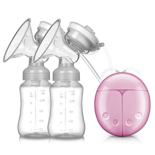 Yadala  Double Breast Pump, Breast Pump, Portable Dual Suction Nursing Breastfeeding Pump