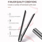 Yadala Flat Iron, 2 in 1 Hair Straightener and Curling Iron, Tourmaline Ceramic Twist Straightening Flat Irons for All Hair Types