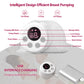Double Wearable Breast Pump, Electric Breast Pump, Portable Breast Pump with 2 Modes, 9 Levels - 24mm
