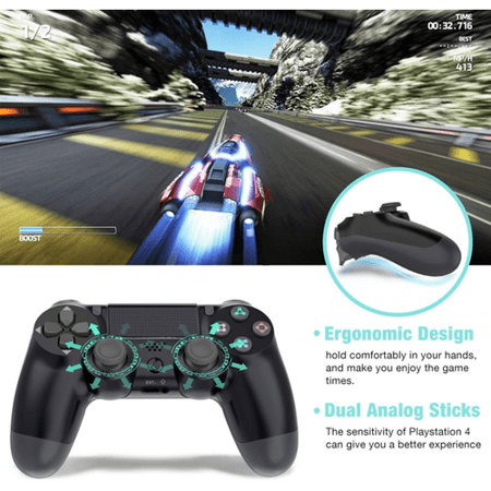Wireless Controller Compatible with PS4 - Berry Blue