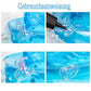 Cshid Inflatable Ride-On Pool Float Baby Swimming Pool Ring for Infant Toddler Kids Summer Inflatable Safety PVC Seat-Green-Blue