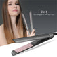 Yadala Flat Iron, 2 in 1 Hair Straightener and Curling Iron, Tourmaline Ceramic Twist Straightening Flat Irons for All Hair Types