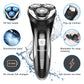 SweetLF Electric Razor for Men, IPX7 Waterproof Wet and Dry Electric Shaver with Pop-up beard trimmer for men, Black