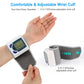 Wrist Blood Pressure Monitor, Adjustable Blood Pressure Cuff, Automatic Digital Home BP Monitor Cuff
