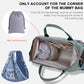 YADALA Baby Sling Wrap Carrier 4 in 1 Baby Carrier Stretchy Ergonomic Sling Infant Sling with Sturdy Rings Carrying